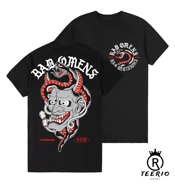 Bad Omens Band Hannya 2023 Shirt