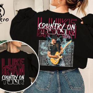 2 Sides Country On Tour Luke Bryan Sweatshirt