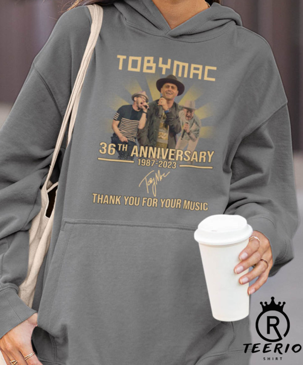 Tobymac 36th Anniversary 1987 2023 Shirt