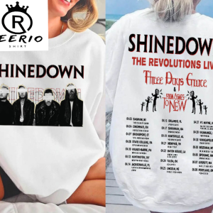 Shinedown Band The Revolutions Live 2023 Shirt