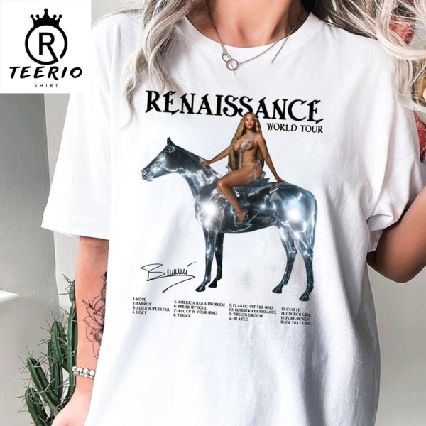 Beyoncé tour Renaissance tour Tee Shirt