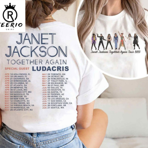 Janet Jackson Together Again Tour 2023 Shirt