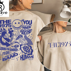 The 1975 Album Tracklist Unisex Sweatshirt