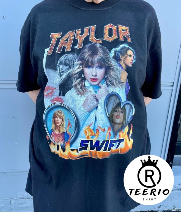 Taylor 90s Vintage Shirt, Retro Taylor The Eras Tour Shirt