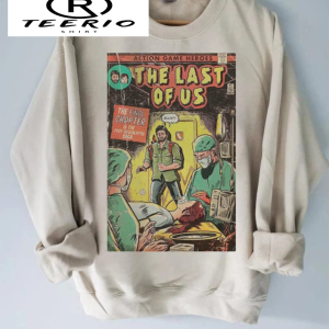 The Last of Us – Ending comic cover fan art Poster vintage Shirt, Sweatshirt, hoodie, The Last of Us Style Comic Tees, Gaming shirt