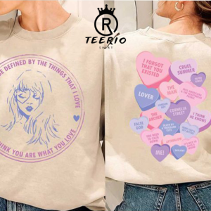 Heart Shape Lover Taylor Swift Merch Gifts for Swifties