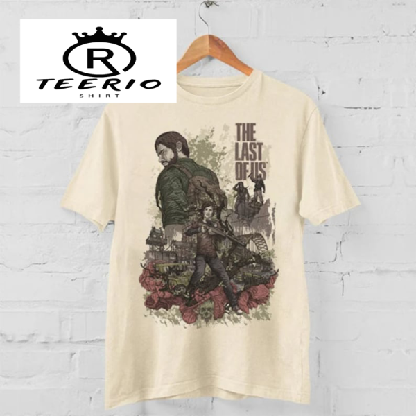 The Last of Us Fan Art Vinatge Shirt, Sweatshirt, Hoodie, video game Comic Book Cover Style T-Shirt