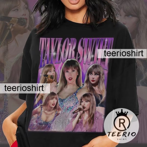 Taylor 90s Vintage Shirt, Retro Taylor The Eras Tour Shirt