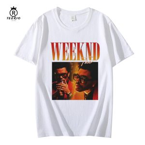 The Weeknd Vintage Unisex Black T-Shirt