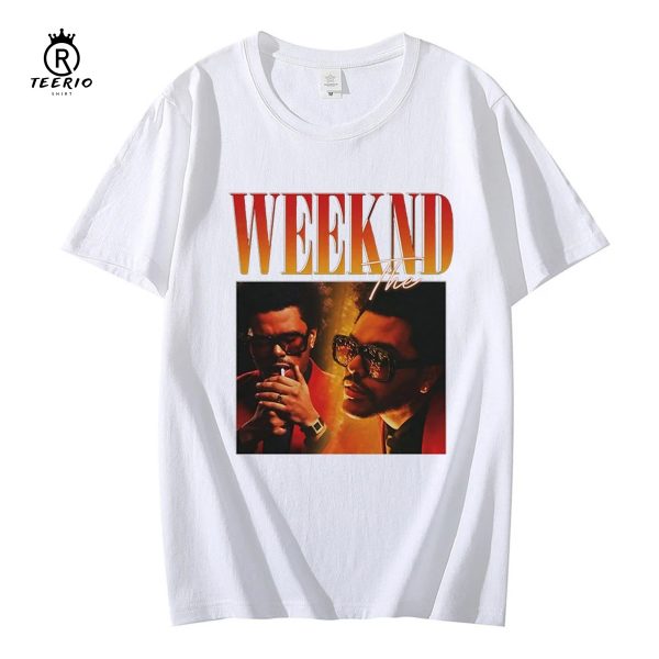 The Weeknd Vintage Unisex Black T-Shirt