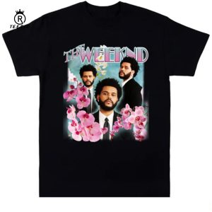 The Weeknd Design Short Sleeve Cotton T- Shirt