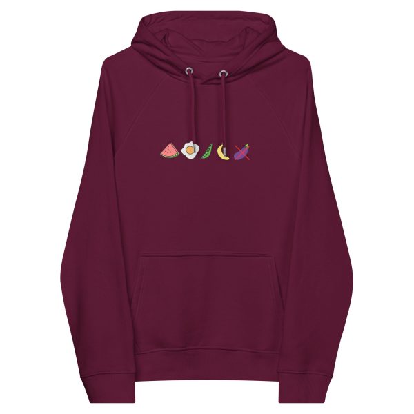 Watermelon Eggs Peas Bananas Hoodie