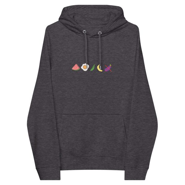 Watermelon Eggs Peas Bananas Hoodie