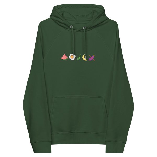 Watermelon Eggs Peas Bananas Hoodie