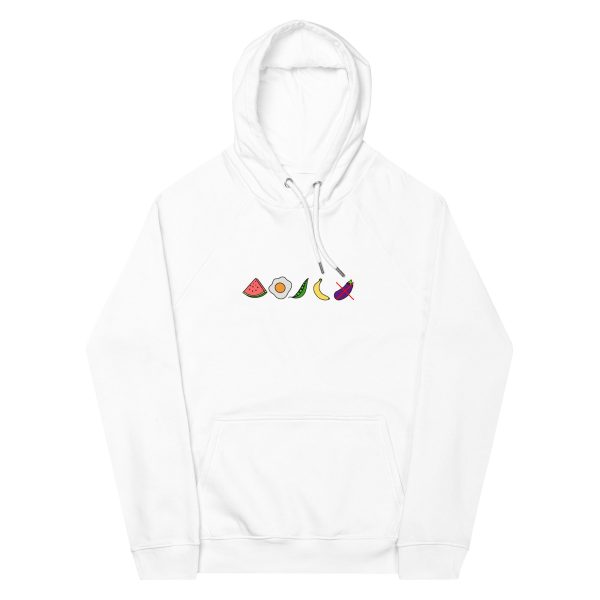 Watermelon Eggs Peas Bananas Hoodie