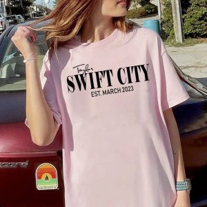 Swift City Shirt, Swift City Est. 2023 The Eras Tour Glendale Shirt