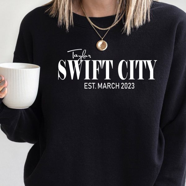 Swift City Shirt, Swift City Est. 2023 The Eras Tour Glendale Shirt