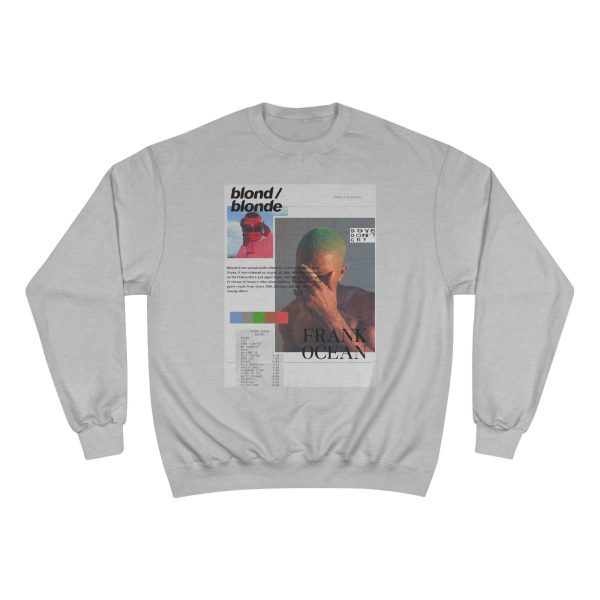 Frank Ocean Blonde/Blond Champion Sweatshirt Shirt