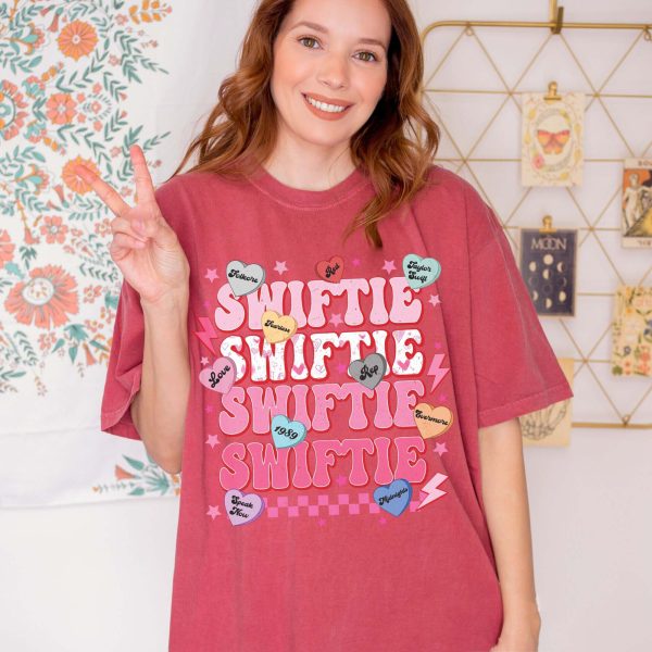 The Heart Swiftie Comfort Colors® Shirt, Retro Swiftie Shirt, All Heart Album Shirt, Gift For Her T-Shirt