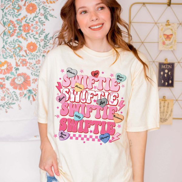 The Heart Swiftie Comfort Colors® Shirt, Retro Swiftie Shirt, All Heart Album Shirt, Gift For Her T-Shirt