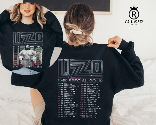 Lizzo Special World Tour 2023 Concert Shirt