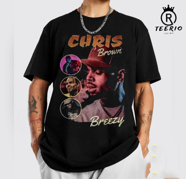 Chris Brown tour 2023 shirt