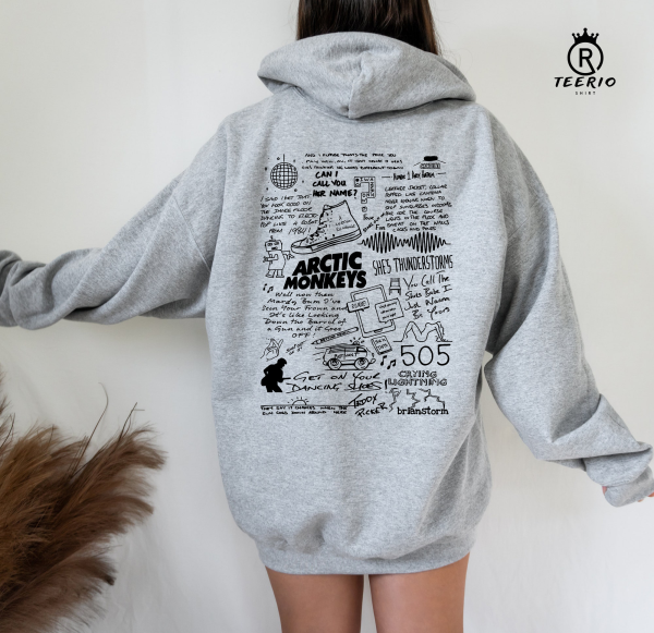 AM Hoodie, Vintage Music Band, Arctic Sweatshirt