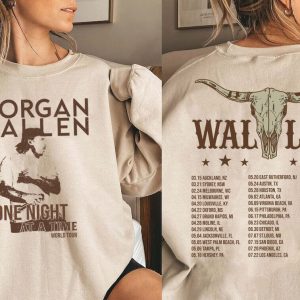 Retro Morgan Wallen’s One Night At A Time World Tour T-Shirt