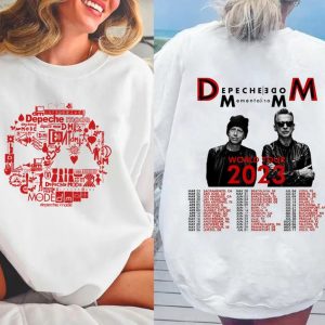 2023 Depeche Mode Memento Mori World Tour T-Shirt