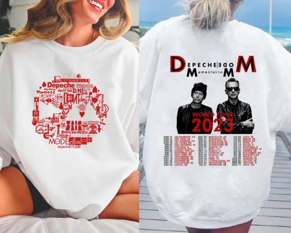 2023 Depeche Mode Memento Mori World Tour T-Shirt