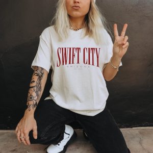 Swift City Shirt, Eras Tour Merch, Taylor Swiftie merch, Glendale Arizona; shirt