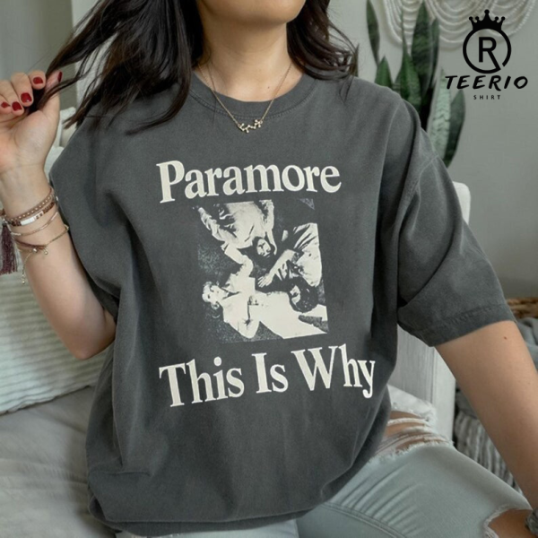 Vintage this is why shirt, Rock Band Shirt, Hayley Williams Shirt, Tour Shirt, Gift For Him, Gift For Her, Gift For Women