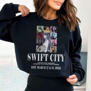 Retro Swift City Est 2023 The Eras Tour Glendale Shirt