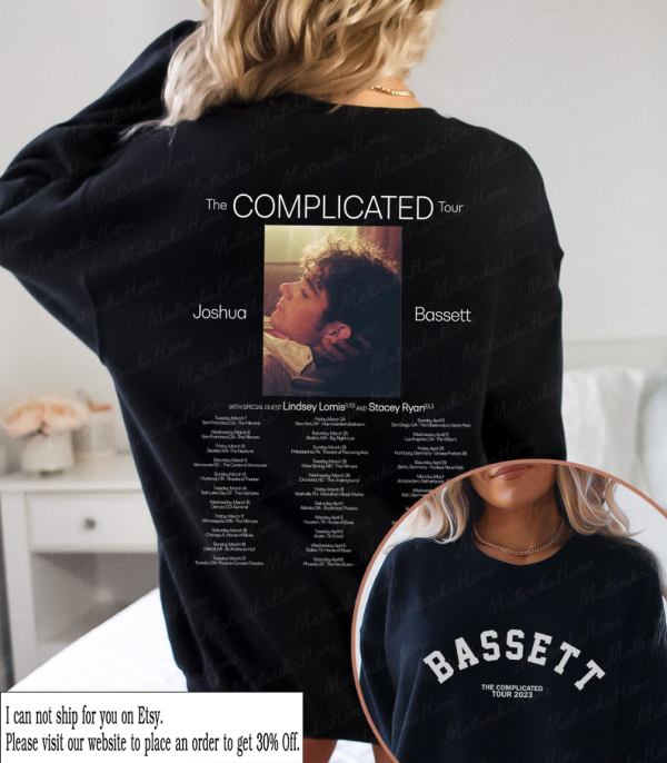 Joshua Bassett Tour 2023 Shirt