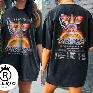 The After Hours Til Dawn 2023 Tour 2 Sides Shirt