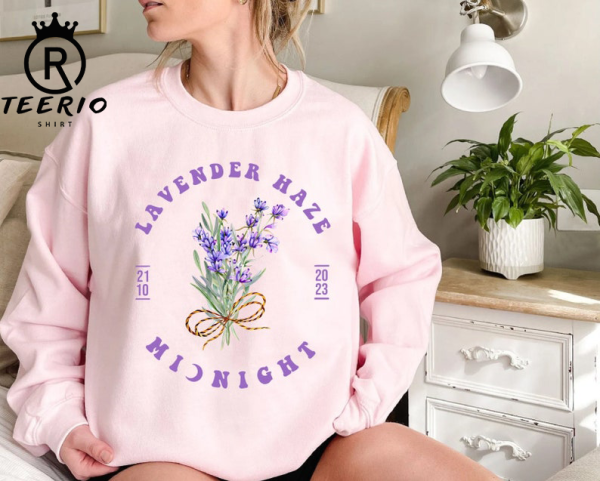 Lavender Haze Midnight Sweatshirt, Taylor Ticket Sweatshirt, The Eras Tour Gift, Swiftie Gift For Fan, TS Eras Tour Shirt, T-Swift Sweat