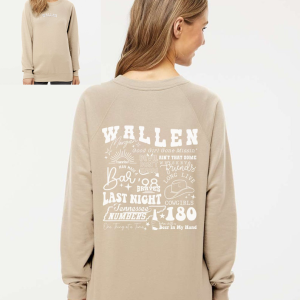 Morgan Wallen Cozy Crewneck with Embroidery | New Album