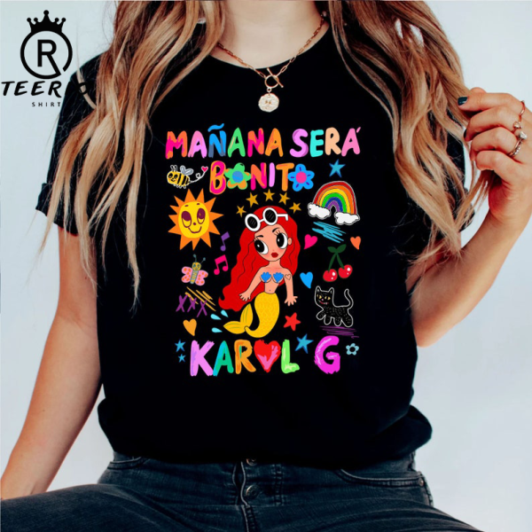 Mañana Sera Bonito Shirt, Karol G Sweatshirt, Bichota Shirt, KaroL G Merch, Karol G Red Hair, Manana Sera Bonito Album Shirt, gift for her