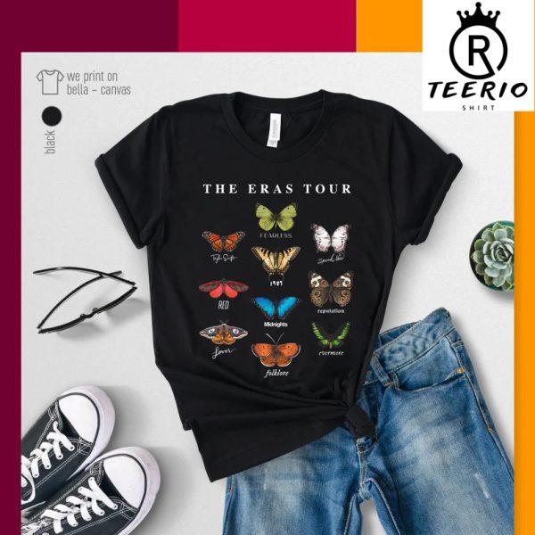 The Eras Tour Butterfly Vintage Shirt