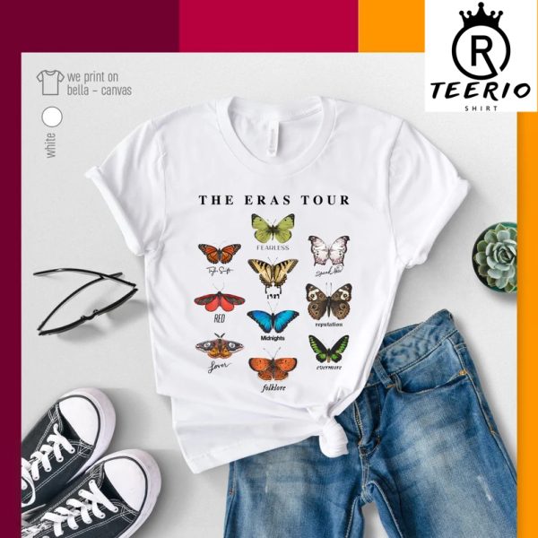 The Eras Tour Butterfly Vintage Shirt