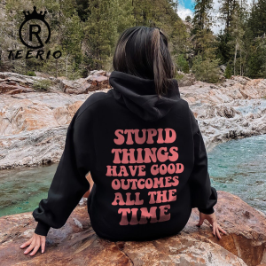 Good outcomes all the time outer banks hoodie | Trendy Oversized Hoodie | Aesthetic Crewneck Hoodie | Graphic Tumblr Hoodie | Y2K Hoodie