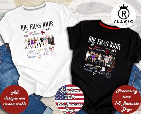 The Eras Tour Shirt, Taylor Swiftie Eras, Taylor Swiftie Shirt