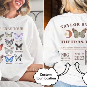 Personalized The Eras Tour Shirt, Custom The Eras Tour Shirt