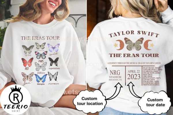 Personalized The Eras Tour Shirt, Custom The Eras Tour Shirt