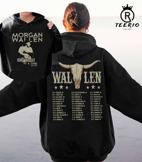 Morgan Wallen’s One Night At A Time World Tour Shirt