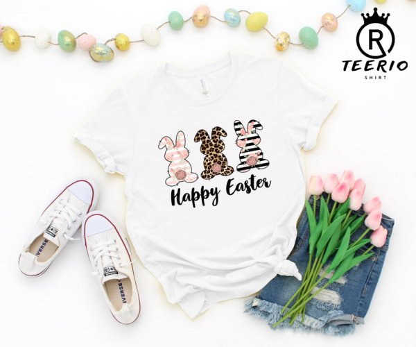 Happy Easter Shirt, Happy Easter Bunnies Shirt