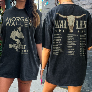 Morgan Wallen’s One Night At A Time World Tour Shirt