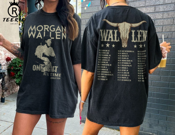 Morgan Wallen’s One Night At A Time World Tour Shirt