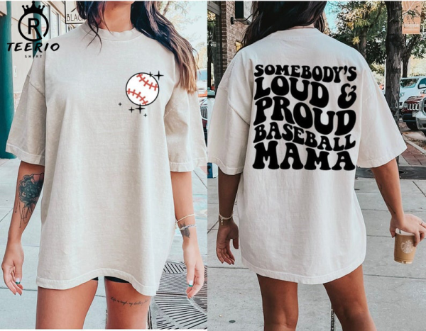 Baseball mom shirt