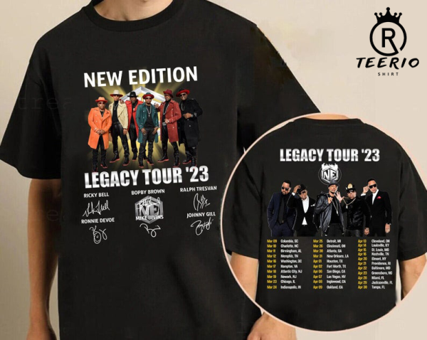 New Edition Band Retro Shirt